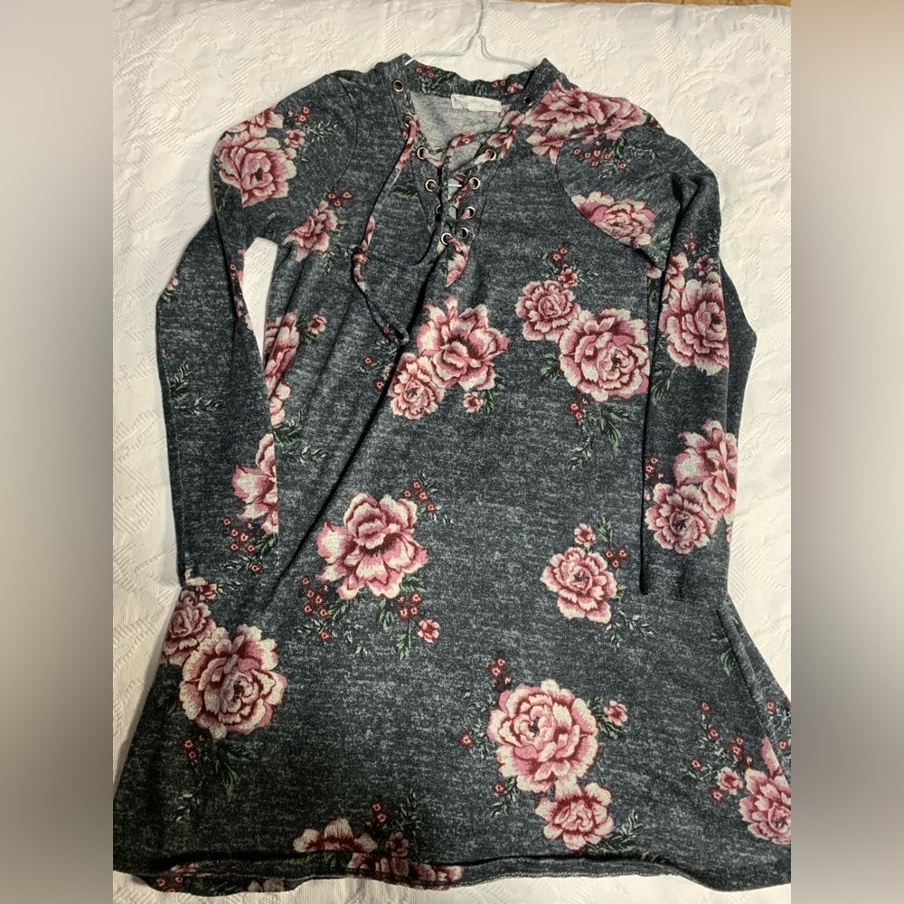 Girls flower legging shirt